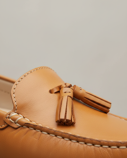 Mangará Atelier | Caviúna Kalbsleder-Loafer | Karamell