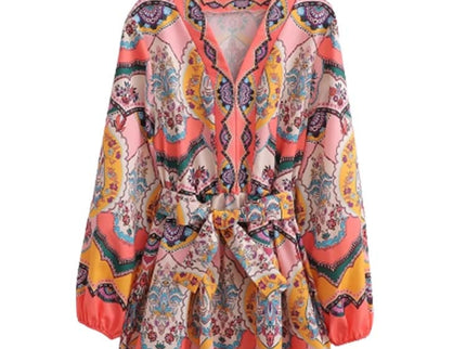 Damen Sommerkleid PLAYA D'EN BOSSA Multicolor – New Collection IBIZA