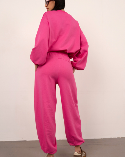 BRONX Damen Freizeit Set - Fuchsia