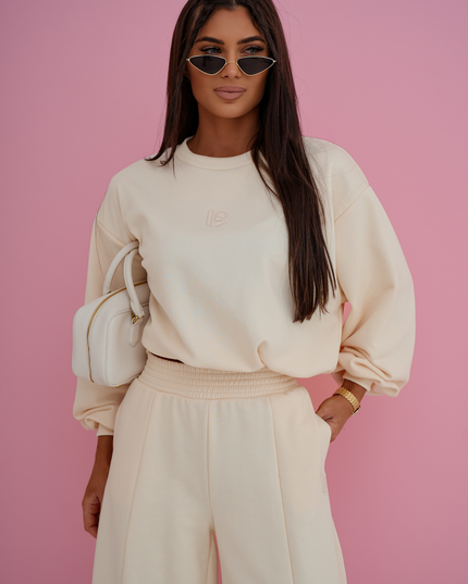 BRONX Damen Freizeit Set - Kokos