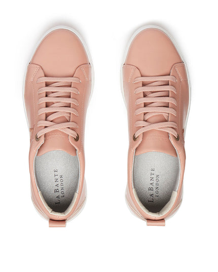 LB Nude Apple Leather Sneakers for Women-2