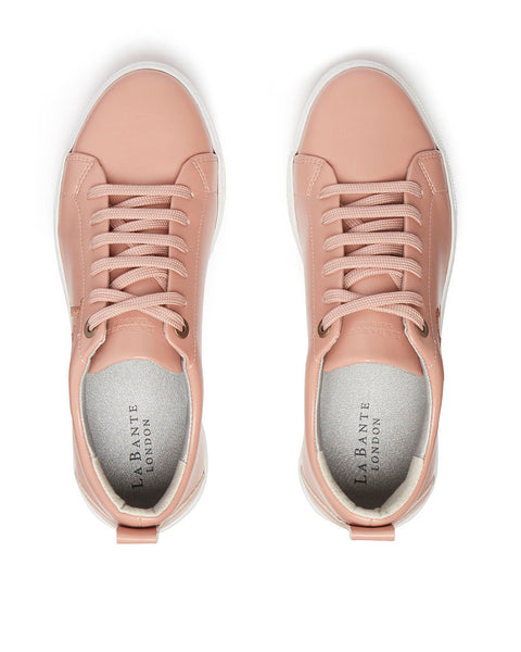 LB Nude Apple Leather Sneakers for Women-2