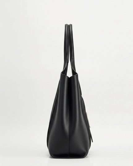Mayfair Black Shoulder Plant Based Leather Bag  (Pre-Order For delivery July 22nd 2026)-3