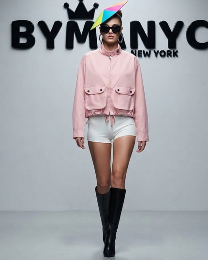 BYMANYC ® New York | SPRING STREET Jacke | Pink