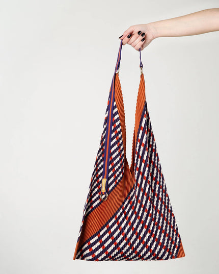 💟  Plissierte Tasche SOPHIA TERRACOTTA Y BAG