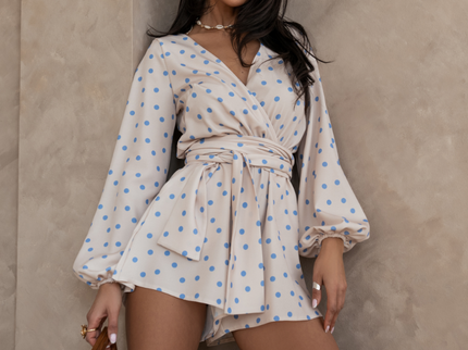 LaBalancia SINTRA Jumpsuit – Blue Punti