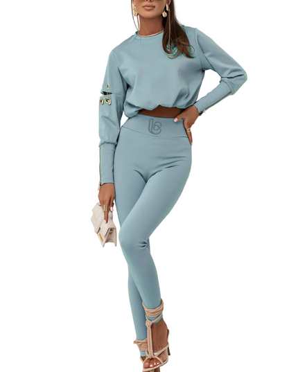 Premium Freizeit Sicherheitsnadel-Fango-Set – Hellblau