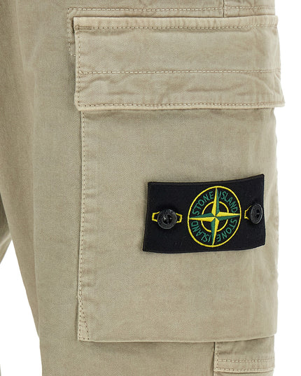 Stone Island |Stretch-Cargohose | Beige | Herren