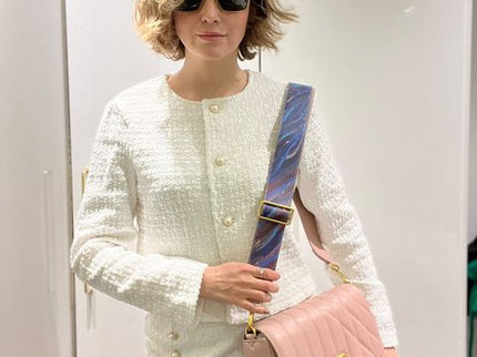 Iris Shoulder Bag in Pink
