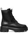 Tory Burch | T Monogram Lug Ankle Boot 65mm | Black | Damen