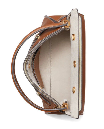 Tory Burch | Lee Radziwill Petite Double Bag | Cognac