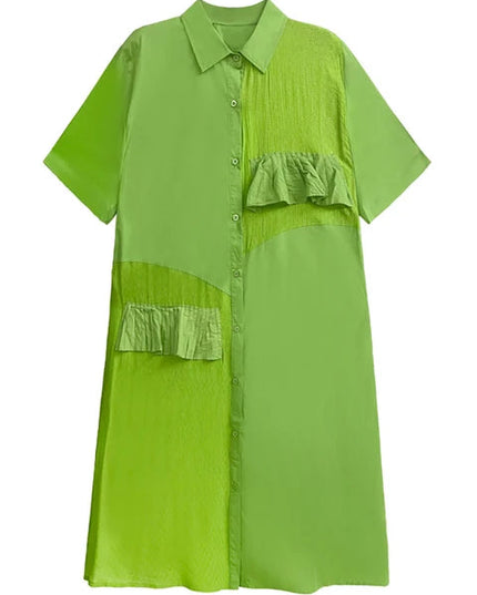 Damen Sommerkleid CALA MOYA Black & Green – New Collection IBIZA
