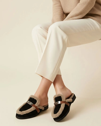 HOLLERT | Siena Lammfell Damen Mules