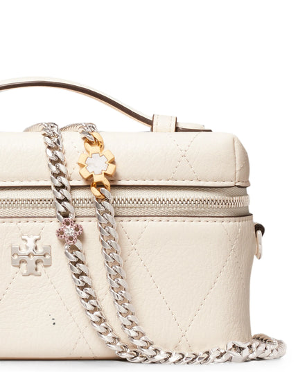 Tory Burch | Charlie Vanity Case Crossbody | White | Damen
