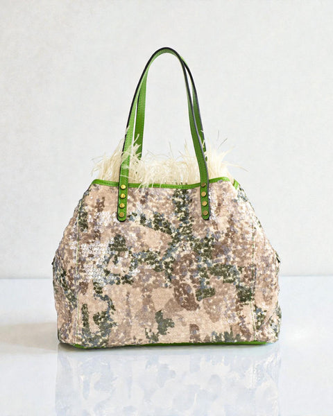 Benny 1 - Shopper mit Ledergriffen