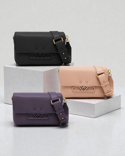 EMPORIO ARMANI SAC À BANDOULIÈRE CUIR SOUPLE