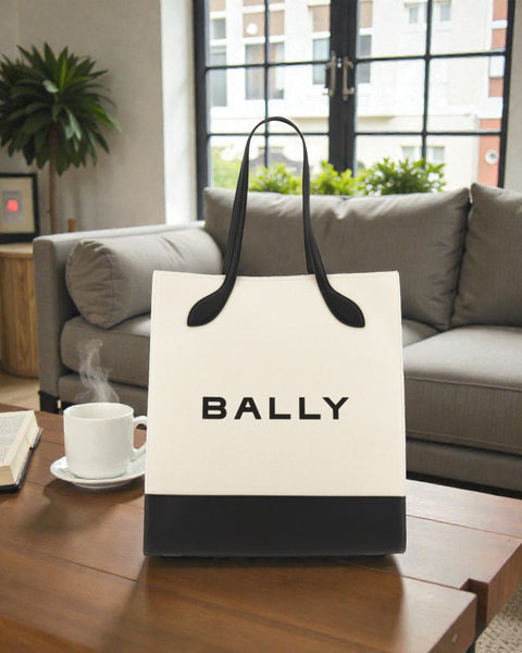 BALLY Tote Bag Bar Keep On