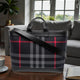 BURBERRY ORMOND TOTE BAG NAVY
