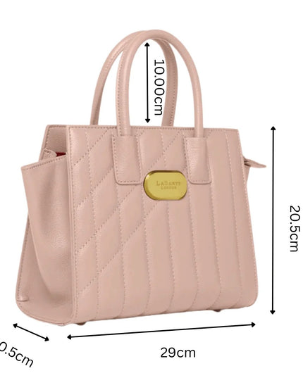 LaBante London | Mini Demi Tote Bag | Iris Scott | Beige