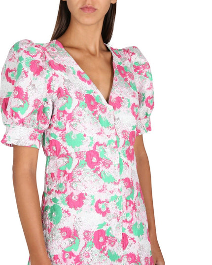 3D JACQUARD MINI DRESS