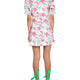 3D JACQUARD MINI DRESS