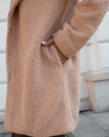 LA BALANCIA | TEDDY Mantel | Beige