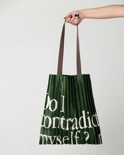 💟 Satin Faltentasche WALT | Made in Italy