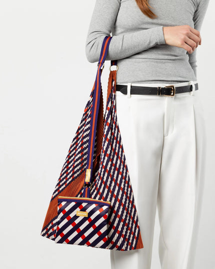 💟  Plissierte Tasche SOPHIA TERRACOTTA Y BAG