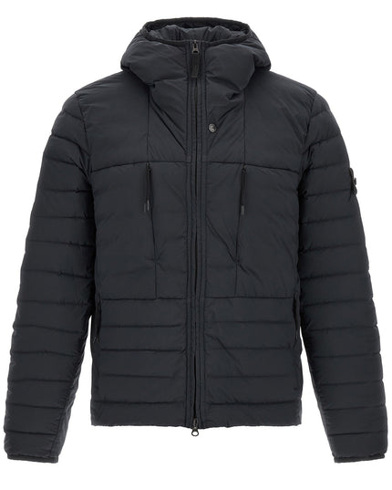 Stone Island | 4100107 Daunenjacke mit Kapuze | Blau | Herren