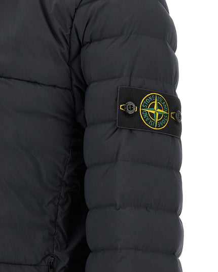 Stone Island | 4100107 Daunenjacke mit Kapuze | Blau | Herren