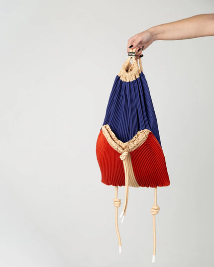 MULTITUDES MILANO | Satin Rucksack ROSSANA | Made in Italy