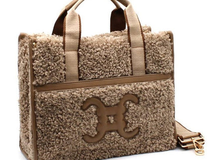 Moumoute Handtasche mit E - Logo - ModeEcho
