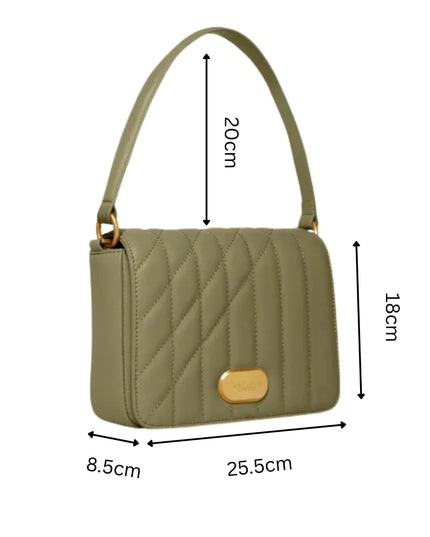 LaBante London | Iris Mini Shoulder Bag | Vegan | Grün