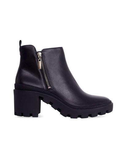 Sophora Damen Leder Ankle Boots | Black