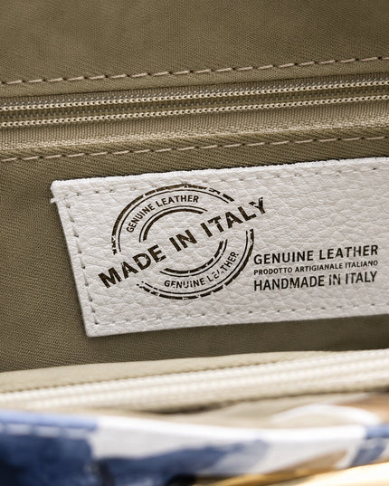 ZEEN | NORA Magnolia Blu | Ledertasche | Made in Italy