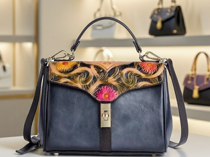 Rossie Viren Mini Leather Handtasche