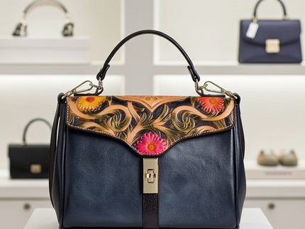 Rossie Viren Mini Leather Handtasche