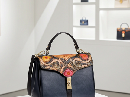 Rossie Viren Mini Leather Handtasche