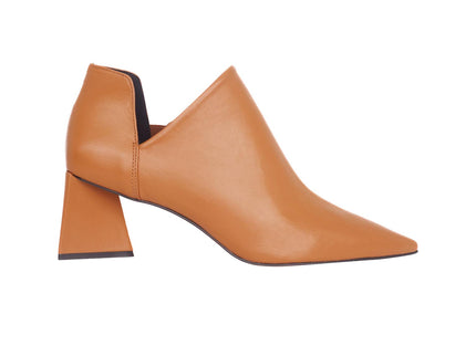Maranta Lammfell-Stiefelette Karamell