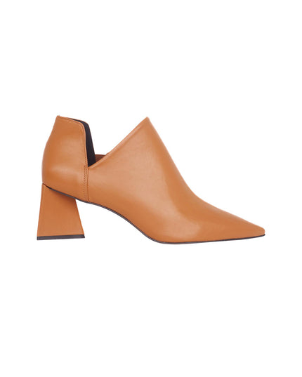 Maranta Lammfell-Stiefelette Karamell