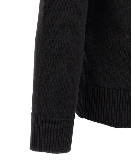 Stone Island | Schurwollmix-Pullover | Schwarz | Herren