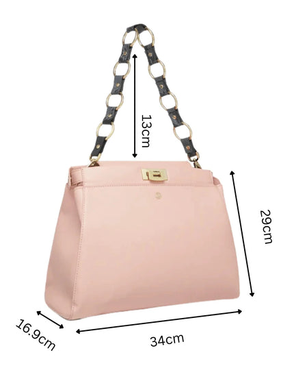 LaBante London | Elm Shoulder Bag | Vegan | Nude
