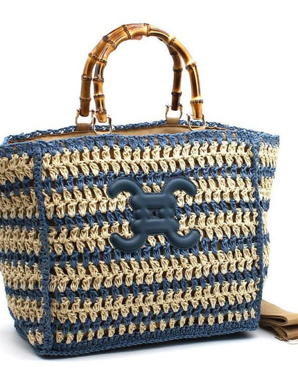 CROCHET PARIS Tragetasche Handtasche mit Logo - ModeEcho