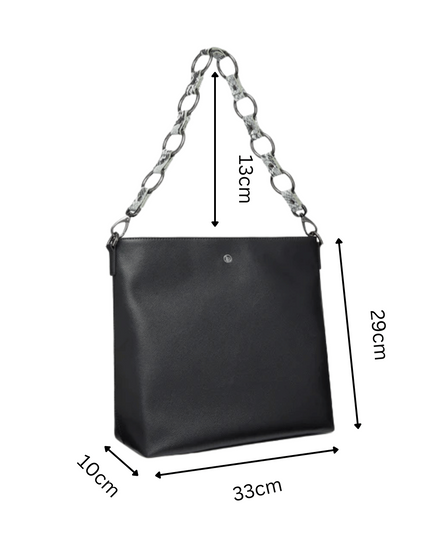 LaBante London | Alstonia Hobo Bag | Vegan | Schwarz