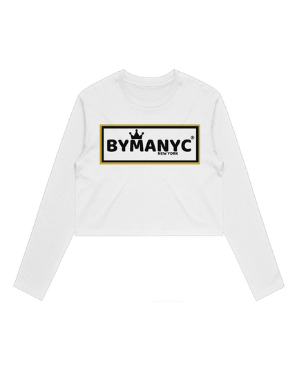 Damen Crop Longsleeve BYMANYC ® New York – Soho
