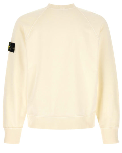 Stone Island | 6100060 Baumwoll-Sweatshirt | Elfenbein | Herren