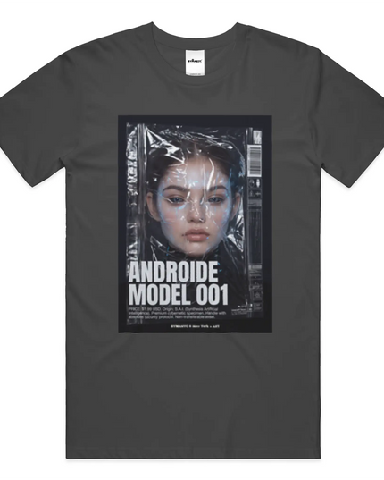 BYMANYC ® New York | CHELSEA ART Bio-Baumwoll-T-Shirt | Schwarz/Natur | Unisex