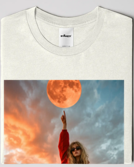 BYMANYC ® New York | NOHO ART Bio-Baumwoll-T-Shirt | Schwarz/Natur | Unisex