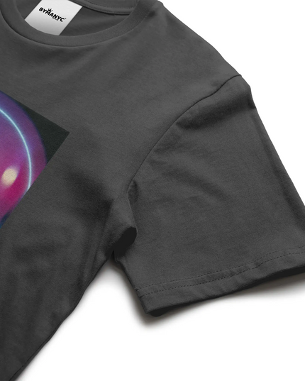 BYMANYC ® New York | NOLITA ART Bio-Baumwoll-T-Shirt | Schwarz/Natur | Unisex
