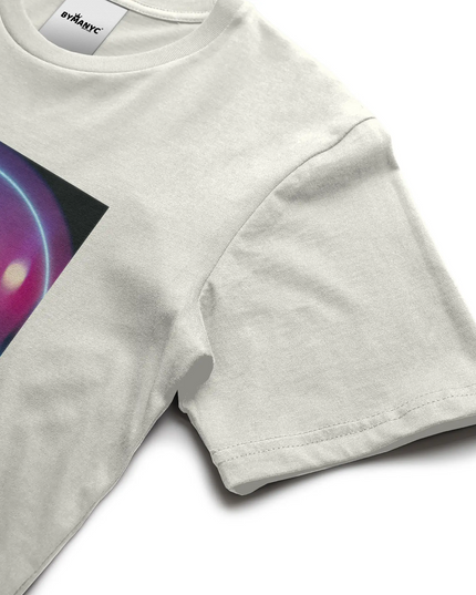 BYMANYC ® New York | NOLITA ART Bio-Baumwoll-T-Shirt | Schwarz/Natur | Unisex